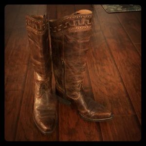 Ariat all leather knee high boot